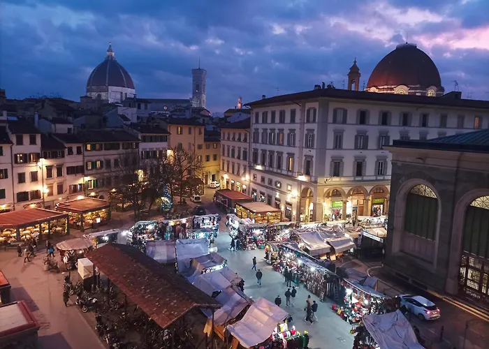 Panoramic Near Duomo And Station Florencja